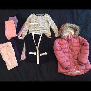 Girls 6 - 7 Kids Winter Clothes